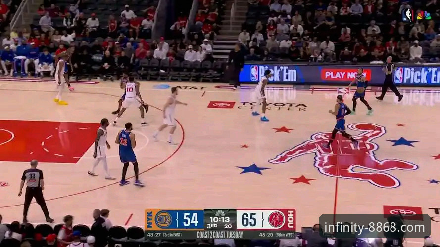 NBA常规赛火箭大胜尼克斯深度评测——8868娱乐平台观赛体验报告